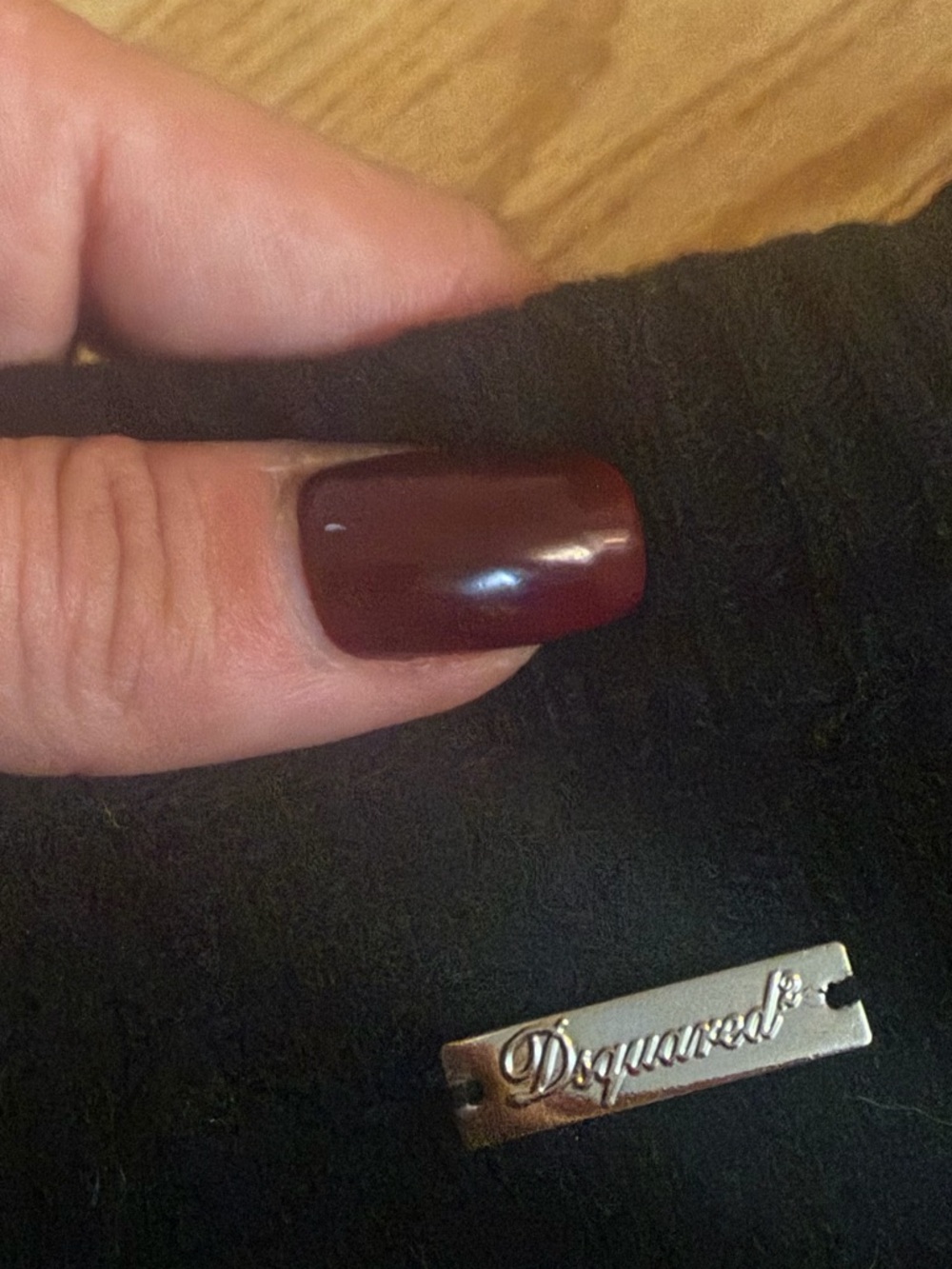 DSQUARED2 Black Feather-Hem Mini Dress - Picture 5 of 6